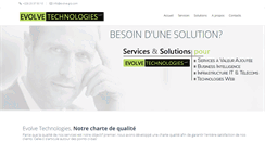 Desktop Screenshot of evolve-grp.com
