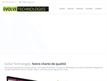Tablet Screenshot of evolve-grp.com